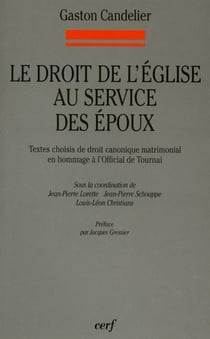 Le Droit de l'Église au service des époux