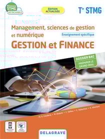 Gestion et finance - terminale STMG - pochette élève