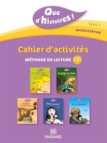 Que d'histoires ! : série 1 - CE1 - cahier d'activités - méthode de lecture (édition 2011)