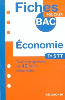 Economie - terminale stt