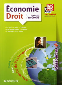 Ressources + : économie/droit - 2nde professionnelle - bac pro tertiaires - ouvrage