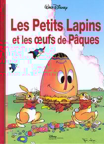 Les petits lapins et les oeufs de pâques