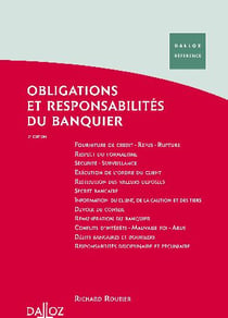 Obligations et responsabilités du banquier (2e édition)