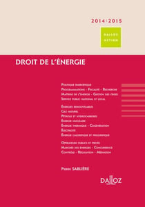 Droit de l'énergie (édition 2014/2015)