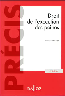 Droit de l'exécution des peines (5e édition)