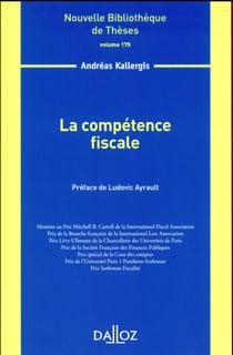 La compétence fiscale Tome 175