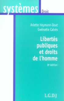 Libertes publiques et droits de l'homme, 8eme edition (8e edition)