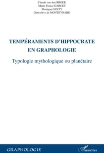Tempéraments d'Hippocrate en graphologie - typologie mythologique ou planétaire
