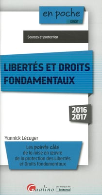 Libertés et droits fondamentaux 2016-2017