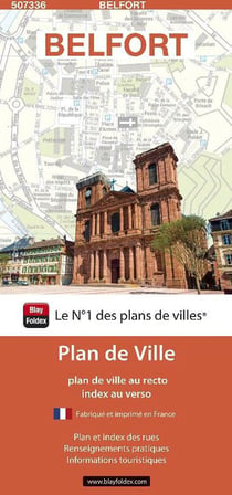 Belfort : plan de ville (édition 2024)