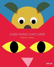 Chien rond chat carre