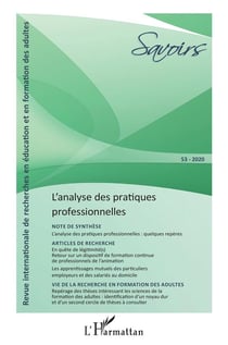 L'analyse des pratiques professionnelles t.53