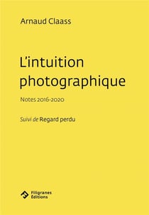 L'intuition photographique : notes 2016-2020 - regard perdu