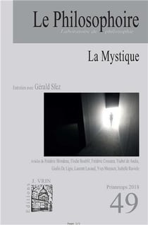 Revue le philosophoire n.49 : la mystique