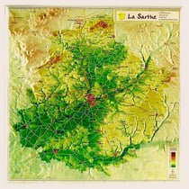 Sarthe 31,6 x 31,8 cm