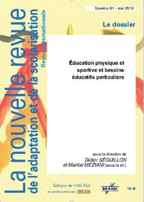Nouvelle revue éducation et société inclusives n.81 - éducation physique et sportive et besoins éducatifs particuliers