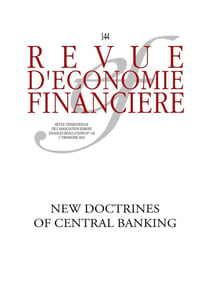 Revue d'économie financière : new doctrines of central banking