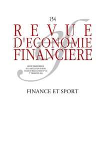 Revue d'économie financière n.154 : Finance et sport