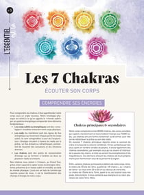 Les 7 chakras : écouter son corps