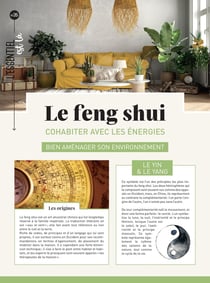 Le feng shui : cohabiter avec les énergies - bien aménager son environnement