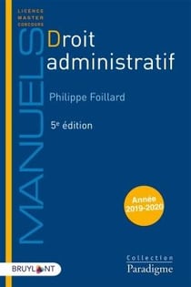 DROIT ADMINISTRATIF