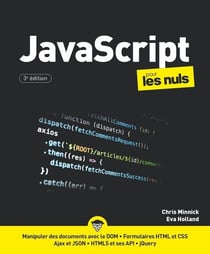 Javascript pour les nuls (3e édition)