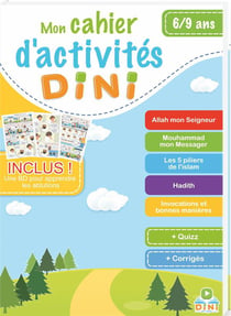 Mon cahier d'activités Dini