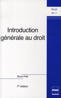 Introduction générale au droit