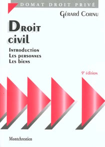 Droit civil  1 introd.personne