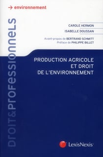 Production agricole et droit de l'environnement