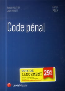 Code pénal (édition 2015)