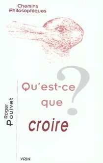 Qu'est-ce que croire ?