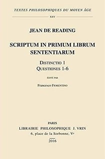 Scriptum in primum librum sententiarum - distinctio 1, questiones 1-6