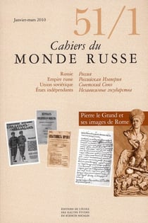 Cahiers du monde russe et soviétique : cahiers du monde russe Tome 51/1 - l'Europe en Russie
