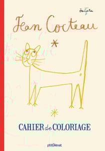 Cahier de coloriage Jean Cocteau
