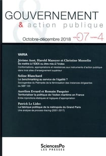 Revue gouvernement et action publique n.7/4
