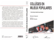 Collèges en milieux populaires - ces mots qui veulent nous changer
