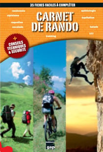 Carnet de rando - 35 fiches faciles à compléter