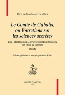 Le comte de Gabalis ou entretiens sur les sciences secrètes