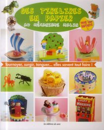 Des tirelires en papier au mecanisme malin - pour les enfants - tournoyer, surgir, tanguer