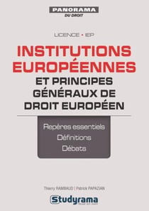 Institutions européennes et principes généraux de droit européen