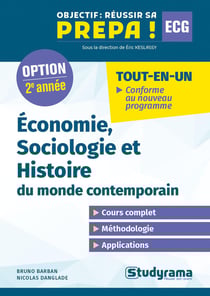 Économie, sociologie et histoire du monde contemporain : 2e année
