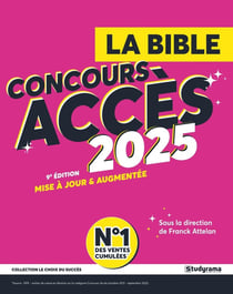 La bible du concours ACCES (édition 2025)