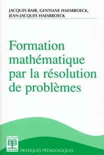 FORMATION MATHEMAT.PAR RESOL.PROBLEMES