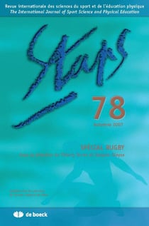 Staps n.78 - spécial rugby