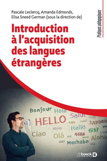 Introduction à l'acquisition des langues étrangeres