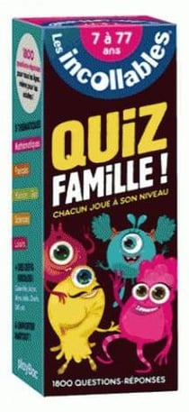 Les incollables - quiz famille