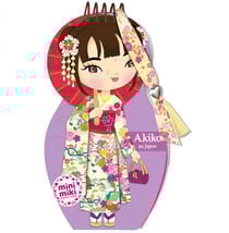 Minimiki - Carnet créatif - Akiko au Japon nouvelle édition