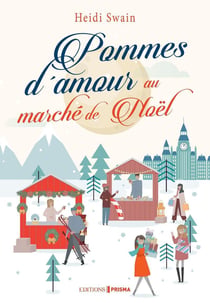 Pommes d'amour au marché de noel