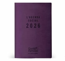 L'agenda social 2026, édition Violet Aubergine